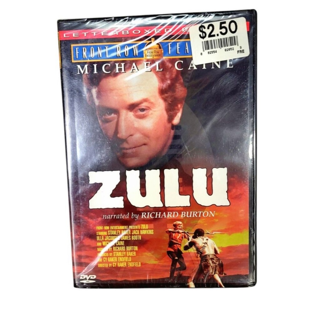 Vintage Zulu Michael Caine Richard Burton Movie